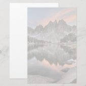 Avond Kearsarge Pinnacles Reflecties Briefpapier (Voorkant / Achterkant)