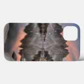 Avond Kearsarge Pinnacles Reflecties Case-Mate iPhone Case (Achterkant (horizontaal))