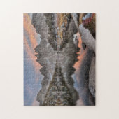 Avond Kearsarge Pinnacles Reflecties Legpuzzel (Verticaal)
