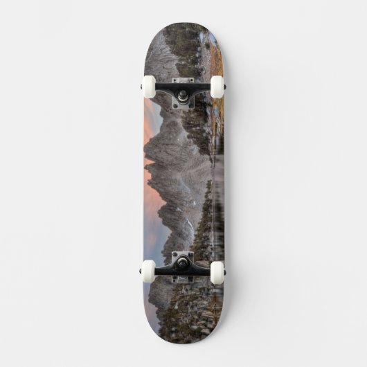 Avond Kearsarge Pinnacles Reflecties Persoonlijk Skateboard (Voorkant)
