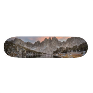 Avond Kearsarge Pinnacles Reflecties Persoonlijk Skateboard
