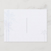 Avond Las Vegas Bruiloft Bewaar de datum Aankondigingskaart (Achterkant)