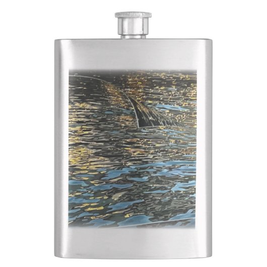 Avond lichten op het zee flacon (Voorkant)