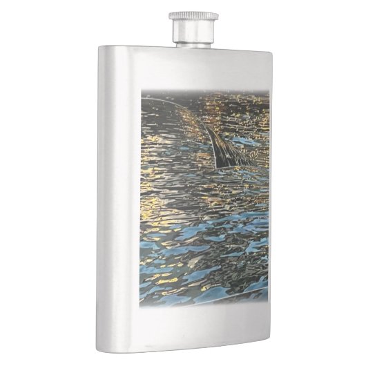 Avond lichten op het zee flacon (Rechts)