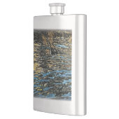 Avond lichten op het zee flacon (Links)