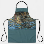 Avond lichten op het zee schort (Voorkant)