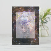 Avond onder de sterren Space Sweet 16 Kaart (Staand voorkant)