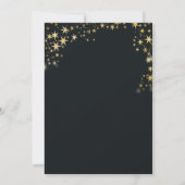 Avond onder de sterren Space Sweet 16 Kaart (Achterkant)