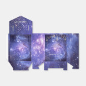 Avond onder de sterren Sweet 16 Sparkle Galaxy Bedankdoosjes (Uitgevouwen)