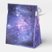 Avond onder de sterren Sweet 16 Sparkle Galaxy Bedankdoosjes (Achterkant)