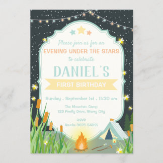 Avond onder de sterren Verjaardag Kaart