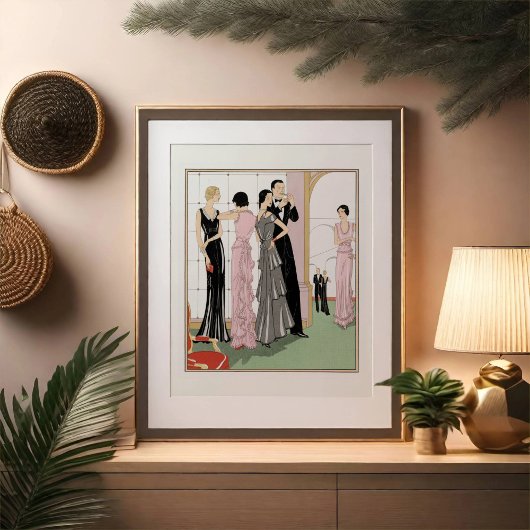 Avond-oorlogen (1932) canvas afdruk