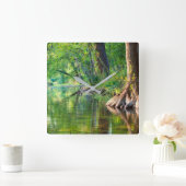 Avond op Cypress Creek Vierkante Klok (Huis)