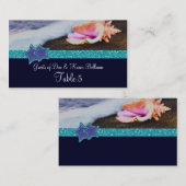 Avond op de strandtafel plaatskaartje (Voorkant / Achterkant)