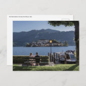 Avond op het meer briefkaart (Voorkant / Achterkant)