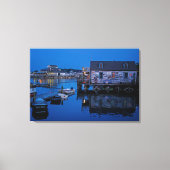 Avond op schaal canvas afdruk (Voorkant)