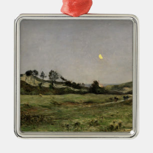 Avond over de Duinen van Equihen Metalen Ornament