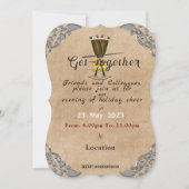 Avond Partij Kaart (Voorkant)