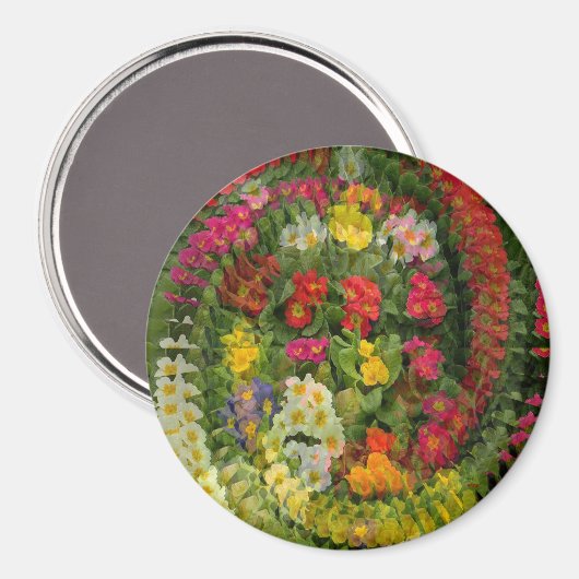  avond primroses..... magneet (Voorkant / Achterkant)