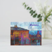 Avond Provence-kaart Briefkaart (Staand voorkant)