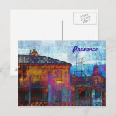 Avond Provence-kaart Briefkaart (Voorkant / Achterkant)