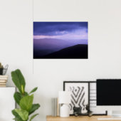 Avond Storm over de Greylock Poster (Thuiskantoor)