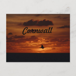 Avond Sunset Briefkaart