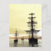 "Avond te Anchor" Briefkaart (Voorkant)