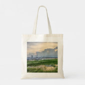 Avond te Charleston Harbour Tote Bag (Achterkant)