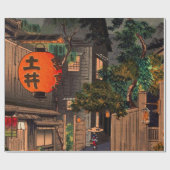 avond te ushigome door tsuchiya Koitsu Cadeaupapier (Vlak)