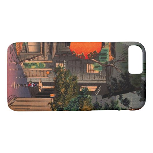 avond te ushigome door tsuchiya Koitsu Case-Mate iPhone Case (Achterkant (Horizontaal))