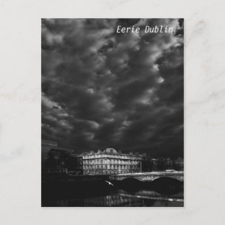Avond troebel in Dublin Briefkaart