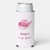 Avond van de Laatste Rodeo Bachelorette | Blikkoel Seltzer Blikjeskoeler (Seltzer Voorkant)