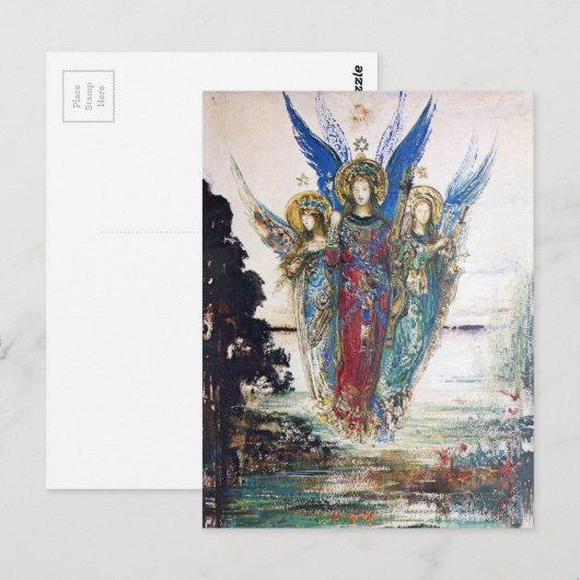 Avond van Gustave Moreau Briefkaart (Voorkant / Achterkant)