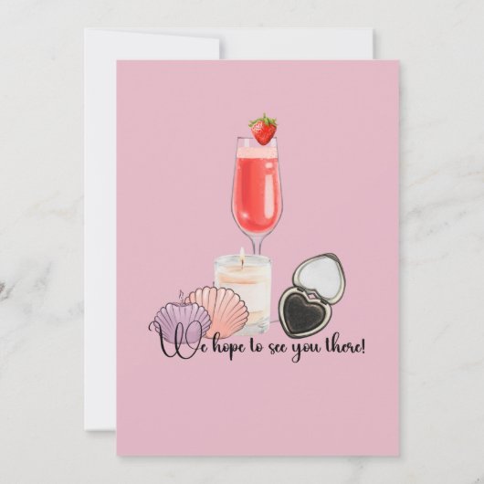 Avond voor de Bruid: Hand- en Voetverzorging & Mim Kaart (Achterkant)