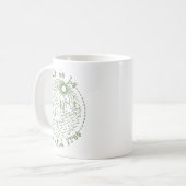 Avond voor de Bruiloft Camping Weekend Om Bruid Te Koffiemok (Voorkant links)