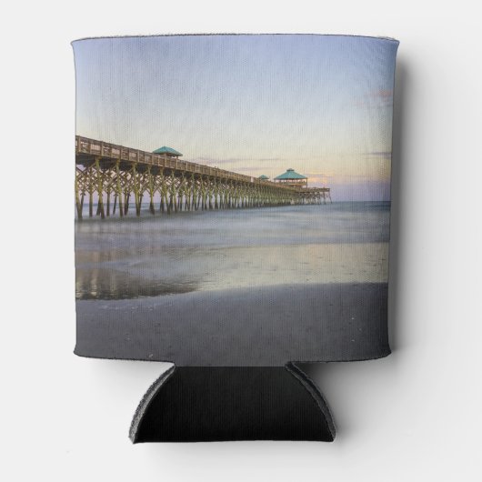 Avond vrede op folly Beach Blikjeskoeler (Voorkant)