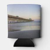 Avond vrede op folly Beach Blikjeskoeler (Achterkant)