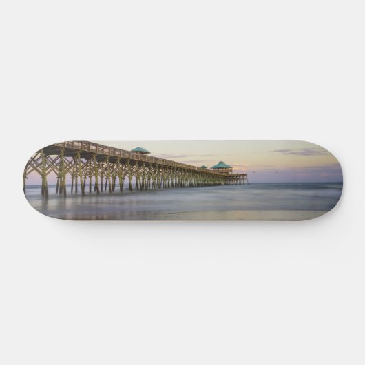 Avond vrede op folly Beach Persoonlijk Skateboard (Horizontaal)