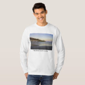 Avond vrede op folly Beach T-shirt (Voorkant volledig)