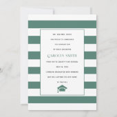 Avond zee Klasse van 2023 boogfoto-afstuderen Aankondiging (Achterkant)