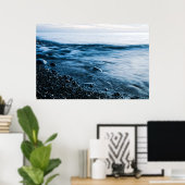 Avond zee poster (Thuiskantoor)