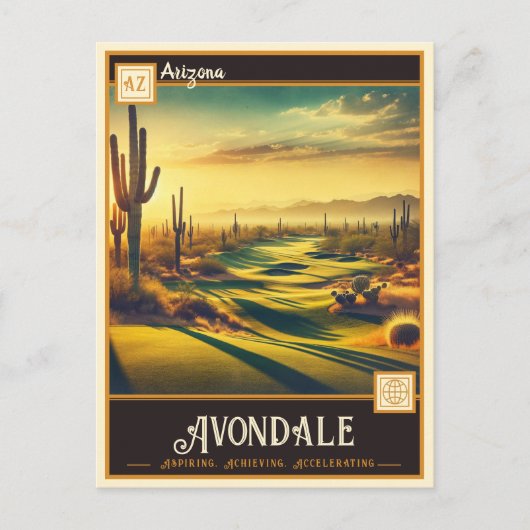Avondale, Arizona | BRIEFKAART (Voorkant)