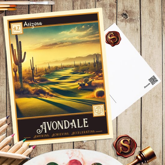 Avondale, Arizona |  BRIEFKAART