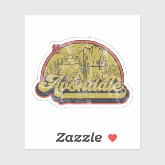 Avondale, Arizona Sticker (Vel)