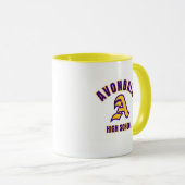 Avondale High School Michigan Coffee Mug Mok (Voorkant rechts)