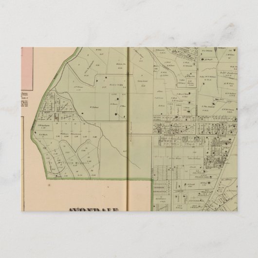 Avondale, Ohio Briefkaart (Voorkant)