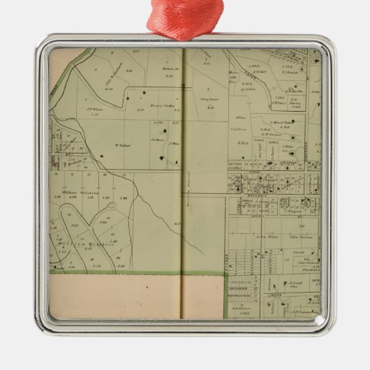 Avondale, Ohio Metalen Ornament (Voorkant)
