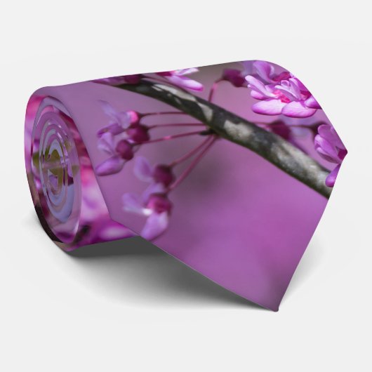 Avondale Redbud Art Stropdas (Opgerold)