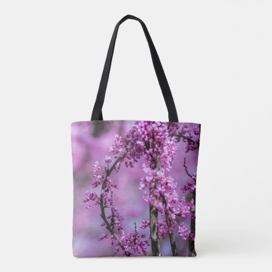 Avondale Redbud Art Tote Bag (Achterkant)